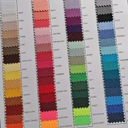 linen20swatch20book 1706314103 Linen- Round- 90"- Message for color options Linens- add on only- several colors are available