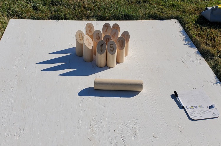 Games Wooden Bowling