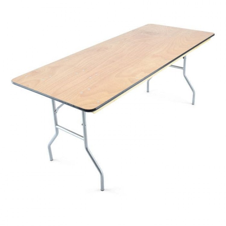Banquet table- 72 x 30 (6ft) seats 6 or 8