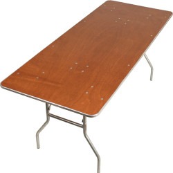 Table- 96 x 30 (8') Banquet seats 8 or 10