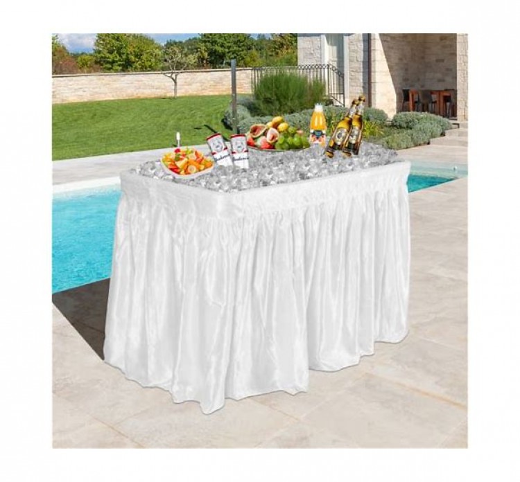Chill Table- 48 x 24 (4ft) with skirt
