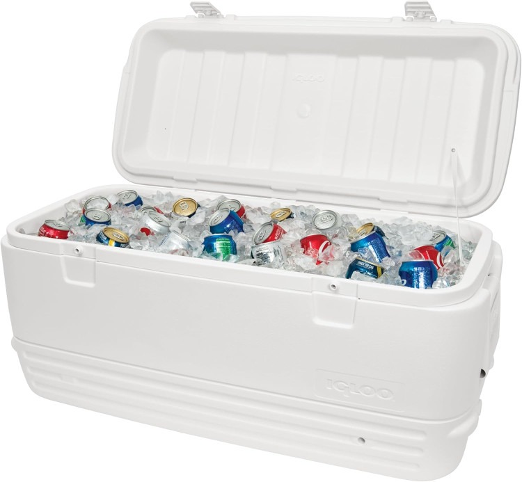 Cooler- 120-quart white